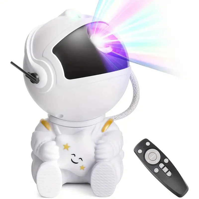 DASHING NOVA Astronaut Galaxy Projector — White