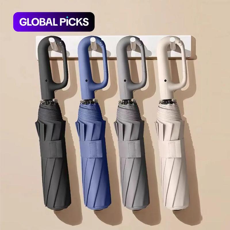 Automatic Folding Umbrella — Loop Buckle Handle