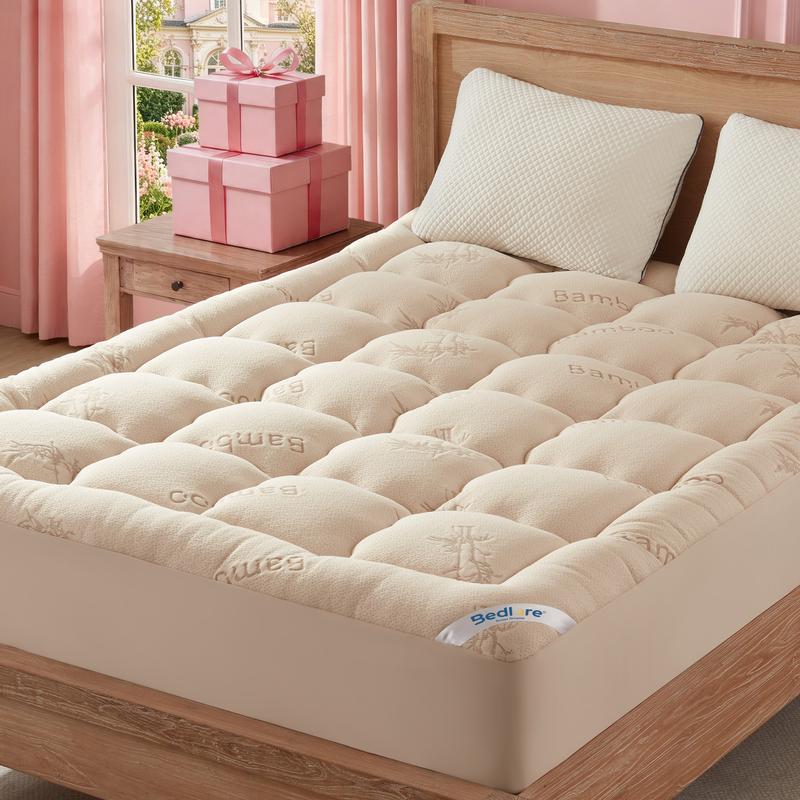 BEDLORE Pillow-Top Mattress Pad — Deep-Pocket Fit